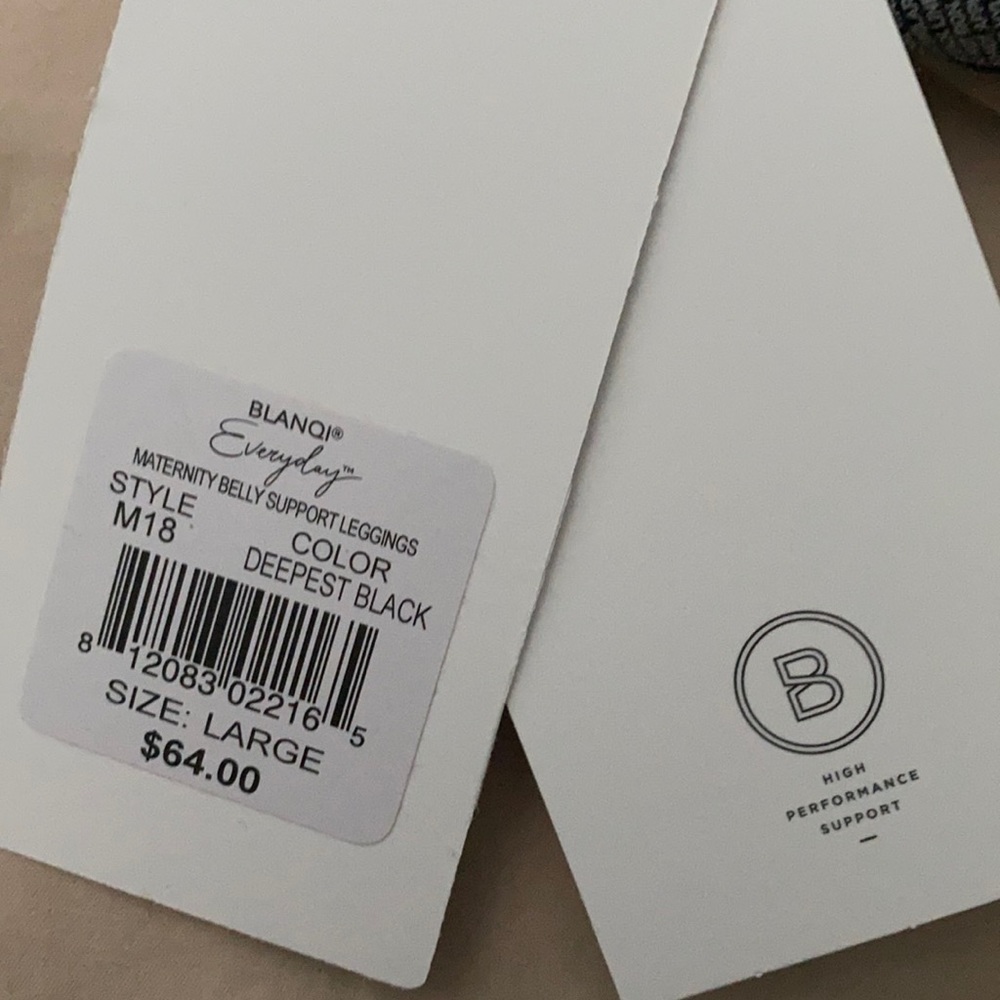 Blaqi everyday leggings maternity